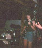 Me jamming on a Les Paul copy in the high school days